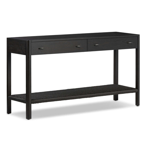 home fashion Zuma Console Smoked Black by Four Hands