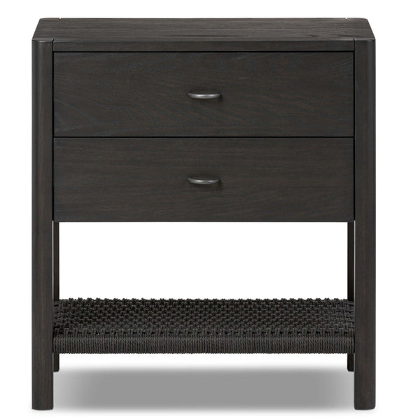 Home Fashion Zuma Nightstand Smoked Black By Four Hands