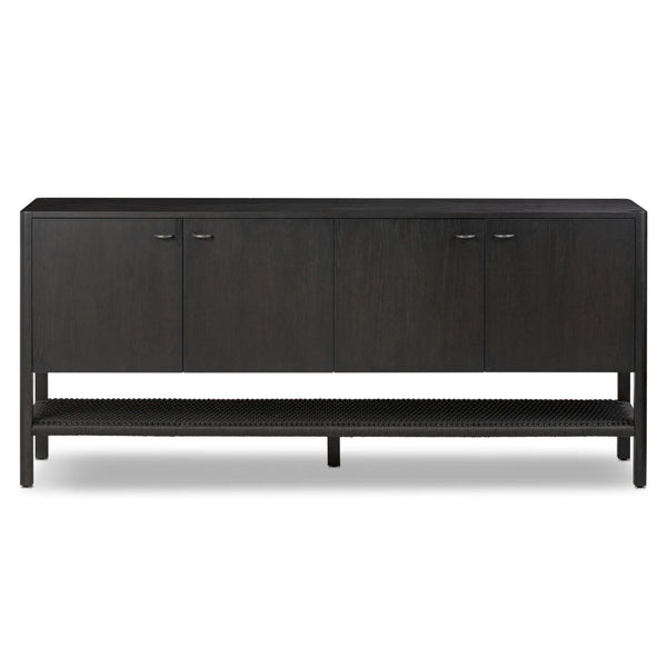 Home Fashion Zuma Sideboard Smoked Black By Four Hands